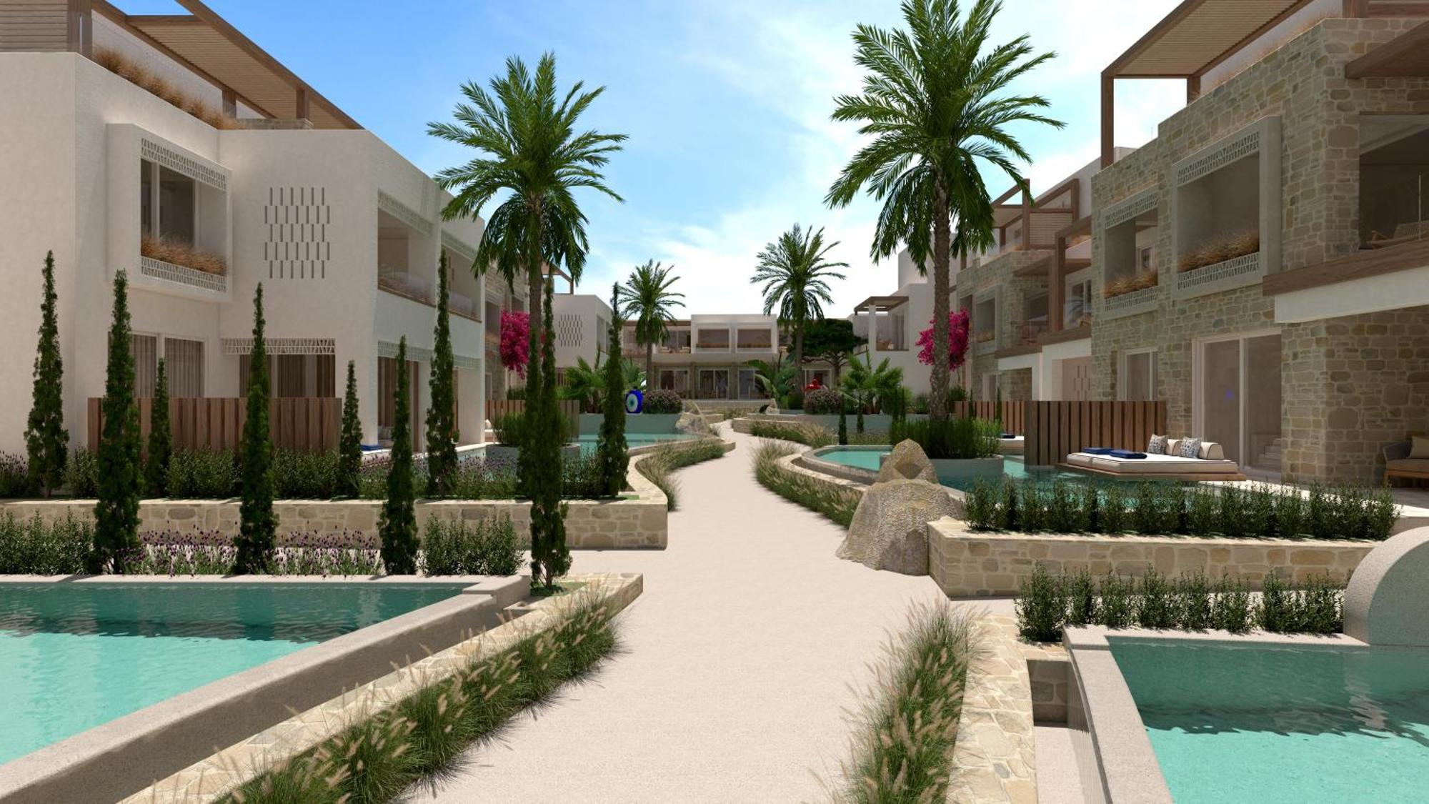 Uzenie All Suites Boutique Resort (Adults Only) Adelianos Kampos Exterior foto