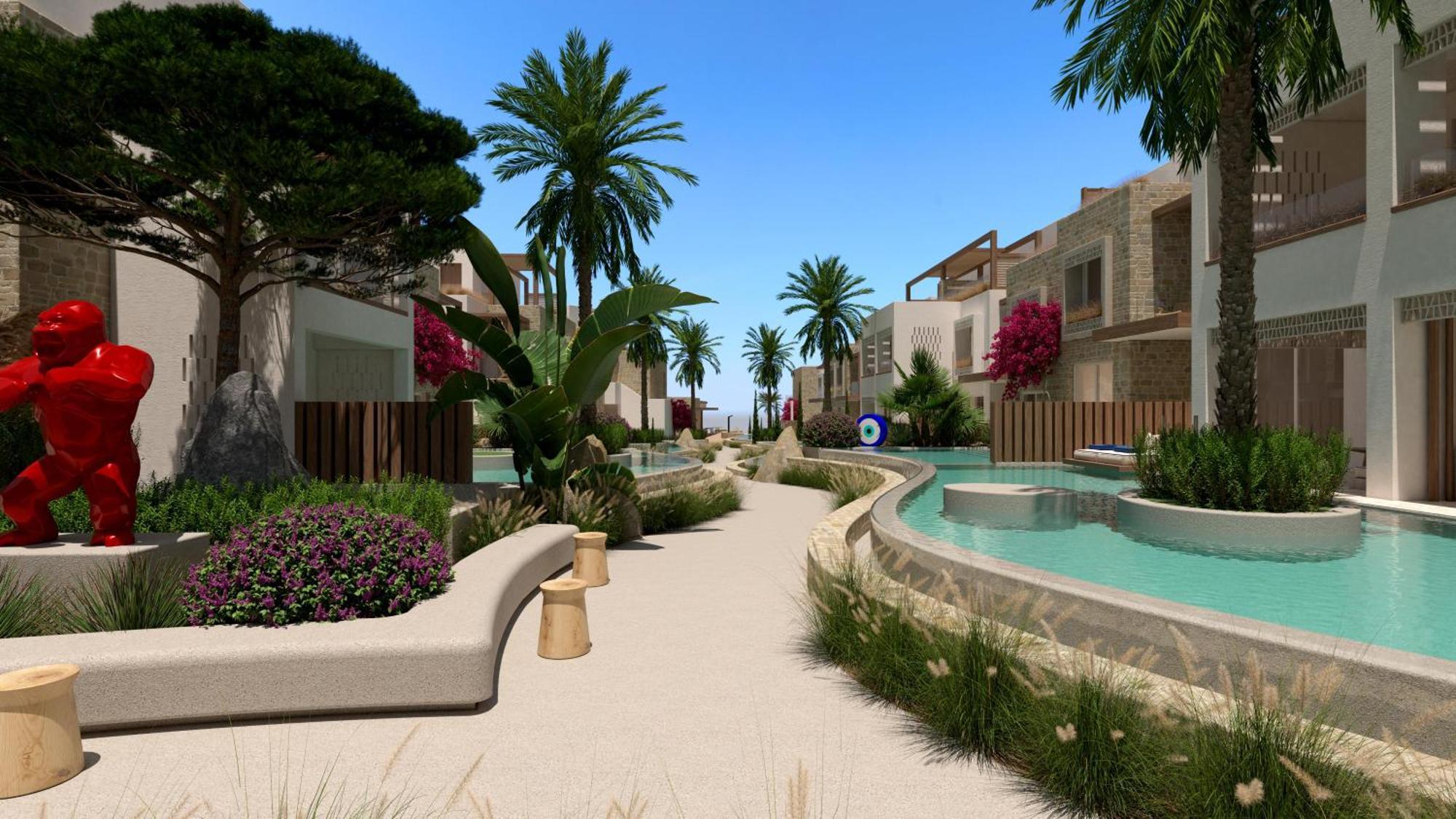 Uzenie All Suites Boutique Resort (Adults Only) Adelianos Kampos Exterior foto