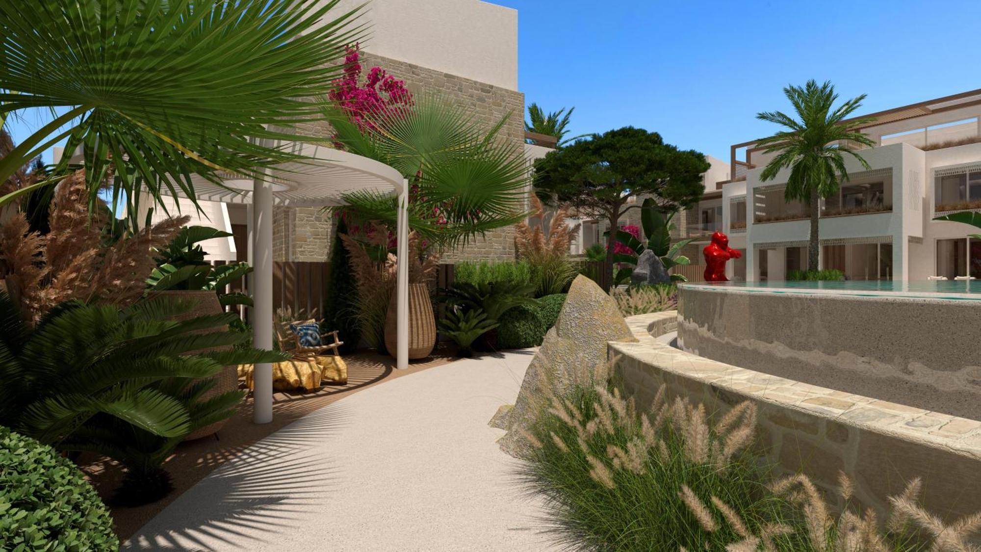 Uzenie All Suites Boutique Resort (Adults Only) Adelianos Kampos Exterior foto
